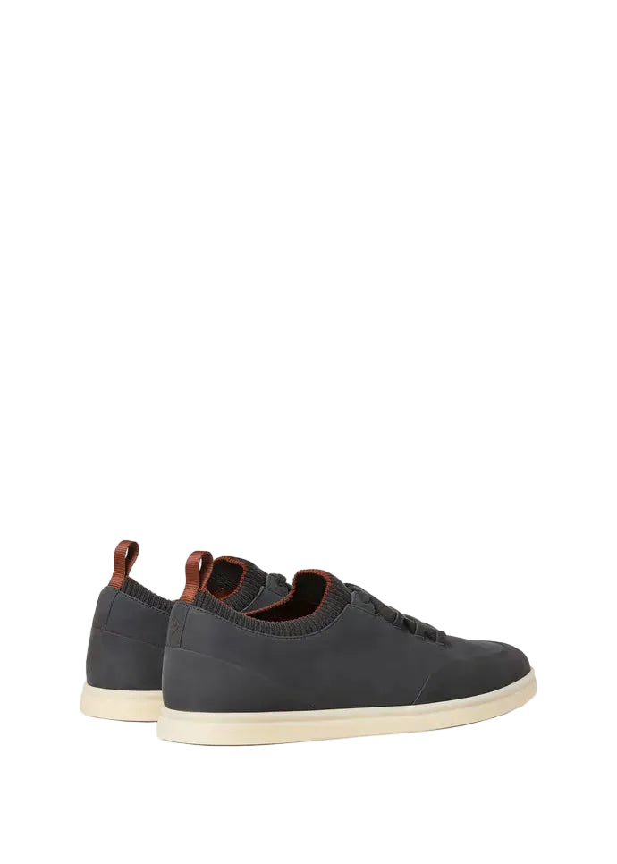 Soho Walk Leather Sneakers – Obsidian Gray