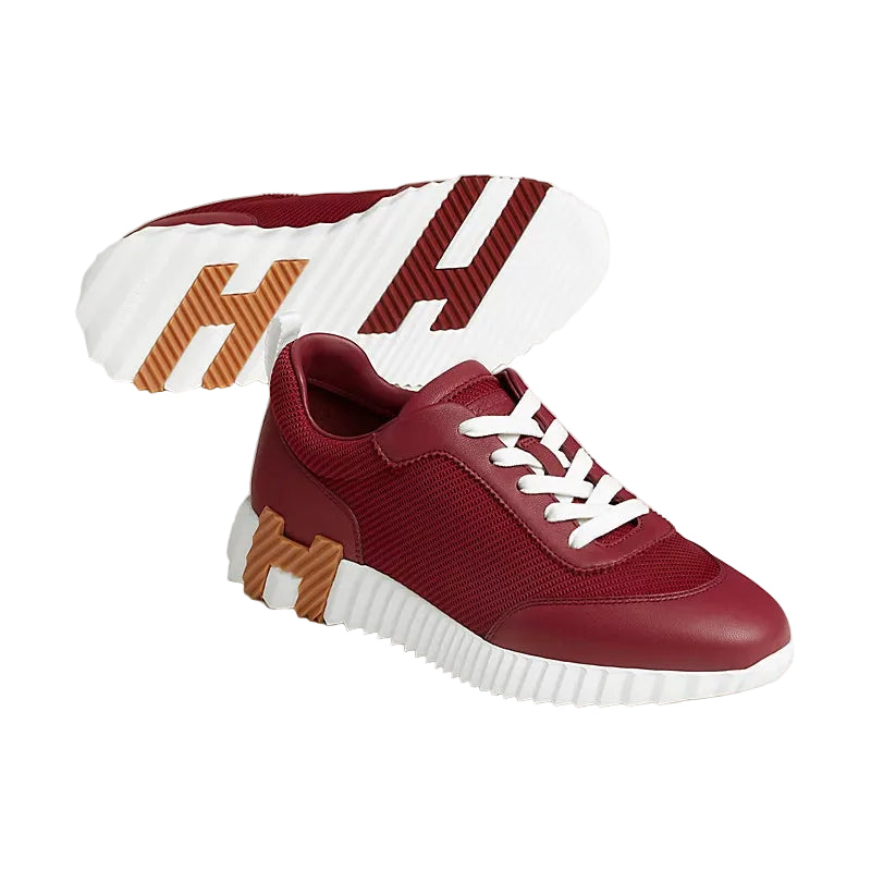 Bouncing Sneakers - Burgundy