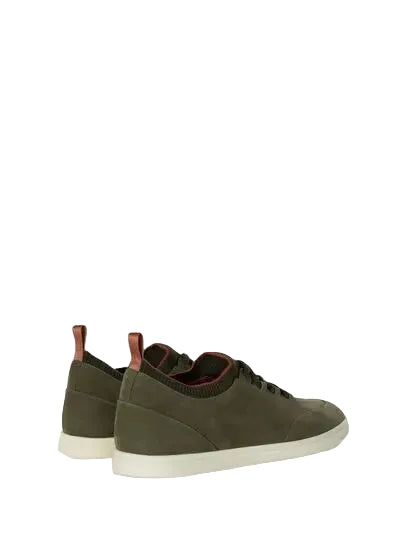 Soho Walk Leather Sneakers – Deep Dark Green