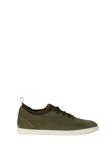 Soho Walk Leather Sneakers – Deep Dark Green