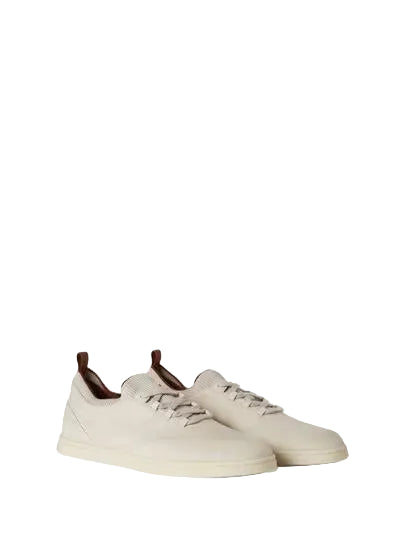Soho Walk Leather Sneakers – Almond