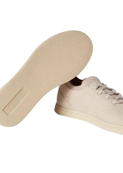 Soho Walk Leather Sneakers – Almond