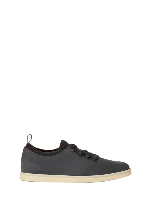 Soho Walk Leather Sneakers – Obsidian Gray