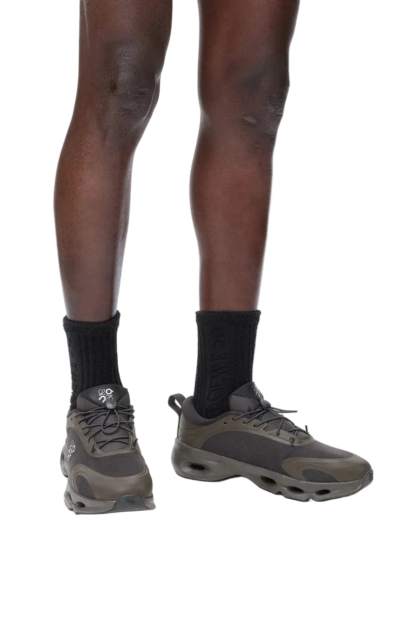 Cloudsolo Sneakers – Dark Brown / Black