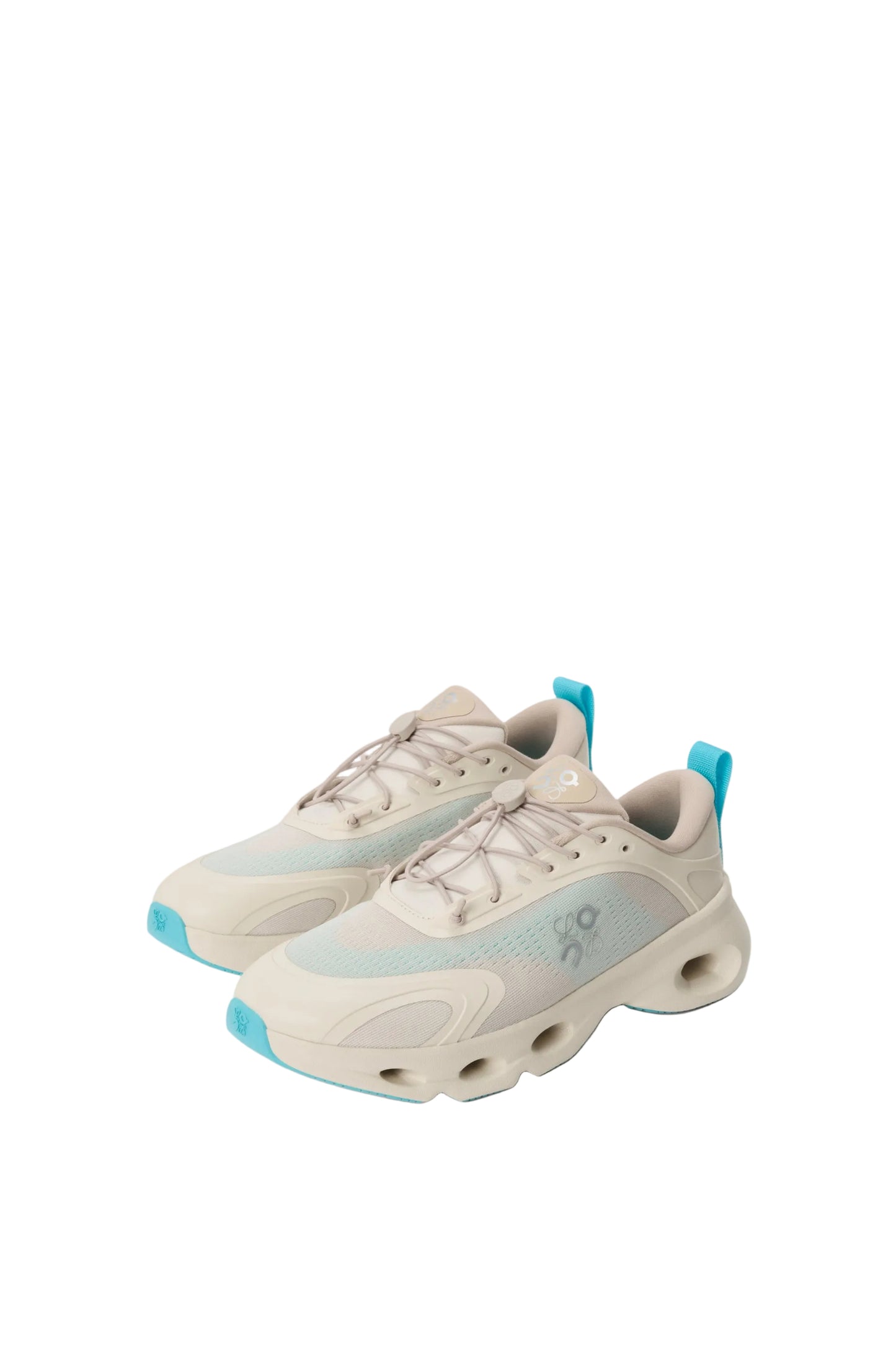 Cloudsolo Sneakers – Sand / Turquoise
