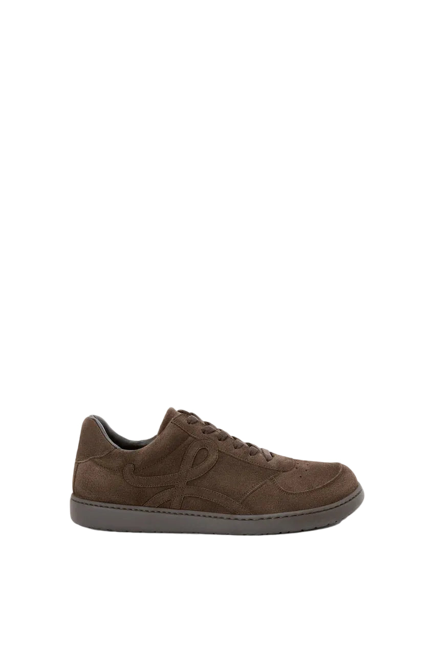 Jambo Suede Calfskin Sneakers – Dark Brown