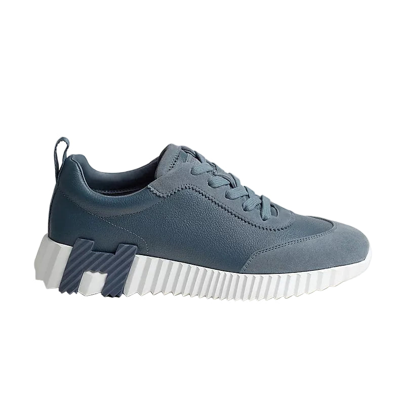 Premium Sport Sneakers - navy blue suede
