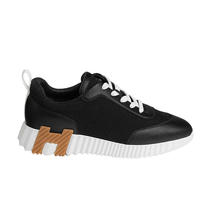 Premium Sport Sneakers - black suede
