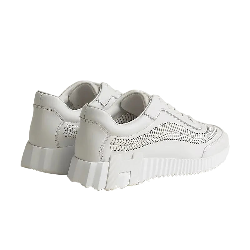 Bouncing Sneakers - White High-Heel